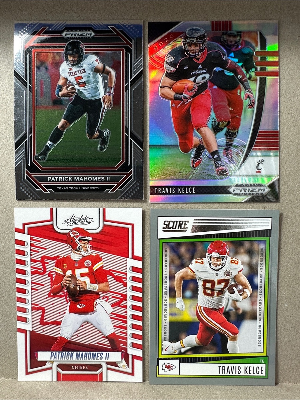 Patrick Mahomes/Travis Kelce Chiefs lot of 20 w/Chris Jones & Pacheco - Picture 4 of 11